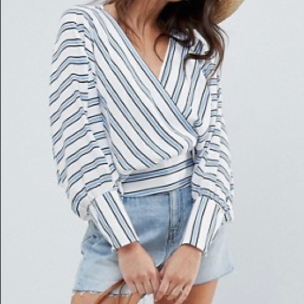 ASOS Batwing Plunge Top - Picture 4 of 5